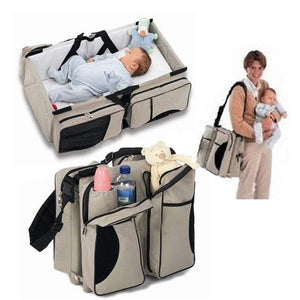 Baby 3 In 1 Waterproof Baby Travel Crib  Foldable